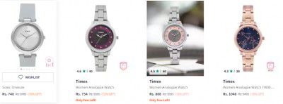 Myntra : Min. 70% Off On Timex Watches