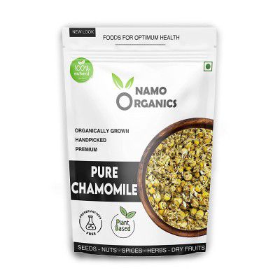 Namo Organics - Chamomile Herbal Tea Loose Leaf - 50 Gm Pouch 