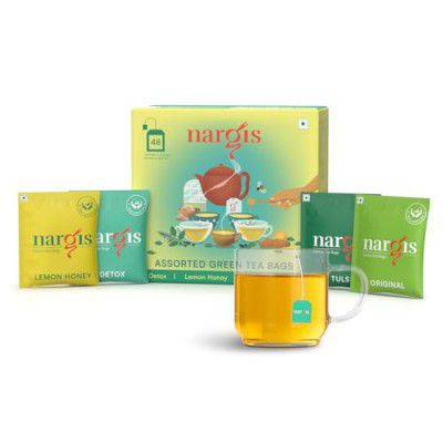 Nargis Tea Assorted Green Tea 48 Bags