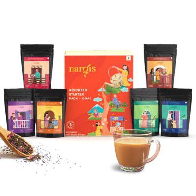 Nargis Tea Premium Assorted Chai Sampler Pack