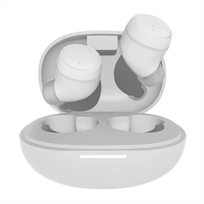 Narize TWS Ear Buds (TWS-9) with Bluetooth V5.0 up to 19H Total Playback, Easy Access Control with Attractive Patent Design and Excellent Sound Quality (White)