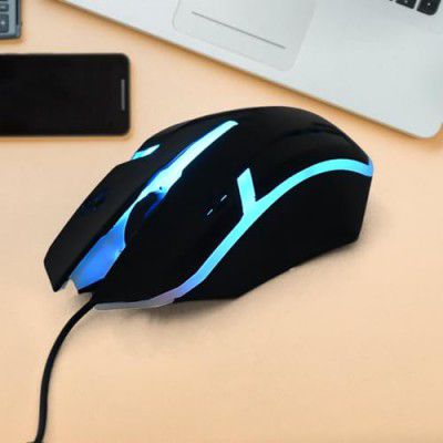 Natation USB Wired Optical Mouse – Durable High-Precision and Reliable Gaming & Computer Mouse.