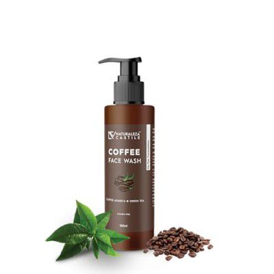 NATURALEZA CASTILE Gentle Coffee Face Wash Clear Skin Coffee Extracts 