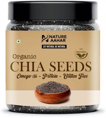 Nature Aahar Premium Natural Chia Seeds | High In Protein & Fiber Chia Seeds (250 g)