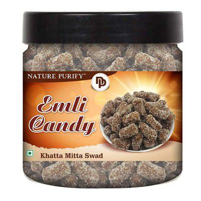 Nature Purify imli Gatagat Candy (Khatta Mitha Swad) (Churan) 400 Gram ( Jar Pack)