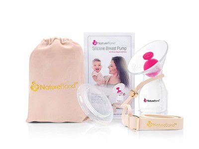 NatureBond Silicone Breastfeeding Milk Catcher/Saver Nursing Pump  