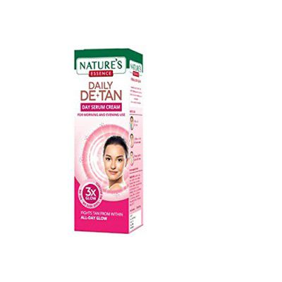 NATURE'S ESSENCE Daily De-Tan Day Serum Cream, 100 g