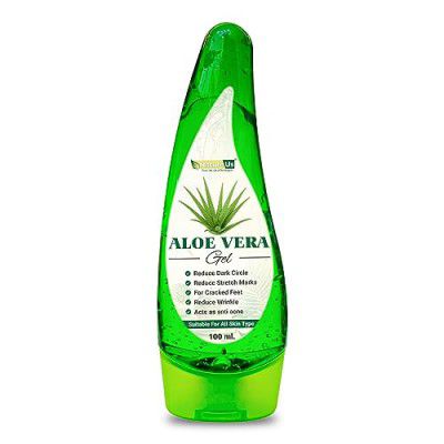 Natureus Aloe Vera Gel for Face, Skin & Hair - 100ml | Non-Toxic Formula for Acne, Scars, Glowing & Radiant Skin Treatment | For Both Men and Women