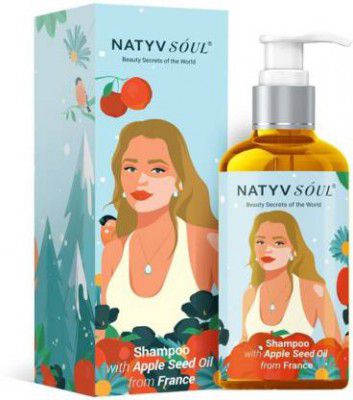 Natyv Soul Shampoo with Apple Seed Oil from France (300 ml)