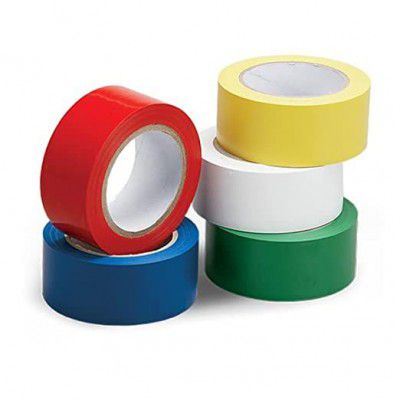 Naughty angels Vastu Tapes Tapes Vastu Dosh Remedy Heavy Duty Tape Multi Color Tape Green Yellow Red White Blue Tape- 25mt