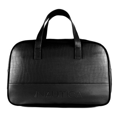 Nautica Duffle Bag for Travel | Stylish Leatherette Luggage | Compact and Comfortable for Travelling | Suitable for Men and Women