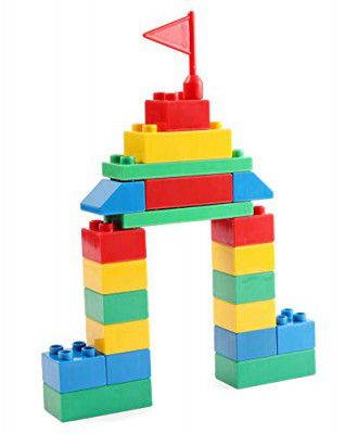 Negi Build to Play 102 Colourful Building Blocks for Kids