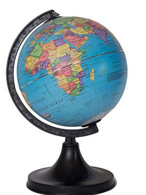 Negi Educational and Decorative Globe with Plastic Stand (20cm Diameter, 62.7 Circumference)