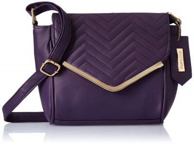 Nelle Harper PU Leather Latest Fashion Handbags for Women's (Purple)