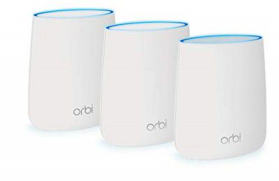 Netgear Orbi RBK23 AC2200 Whole Home Tri Band Mesh WiFi System 