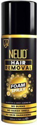 NEUD Hair Removal Foam Spray with No Burns, Harsh Smell or Skin Darkening - 1 Pack Spray (200 ml)