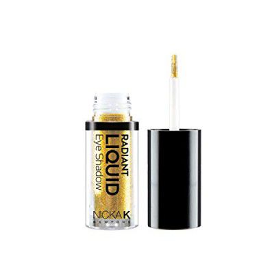 Nicka K Radiant Liquid Shadow- Gold Lava Gold 5 g