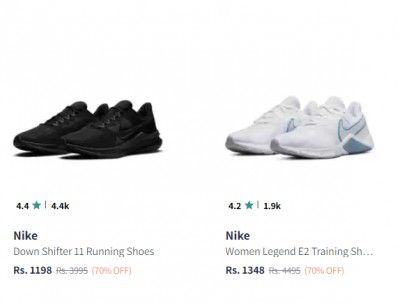 Nike Sports Shoes at FLAT 70 OFF Starting from 1198 Dealsmagnet