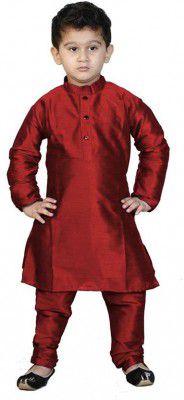 Nikunj Fashion Boys Kurta and Pyjama Set