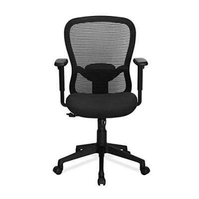 Nilkamal Amul Mid Back Mesh Chair, Black