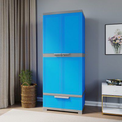 Nilkamal Freedom FMDR1BE Plastic Cabinet for Storage