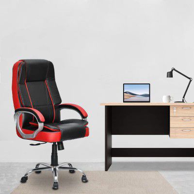 Nilkamal Kyoto High Back Leatherette Tilt Office Chair 