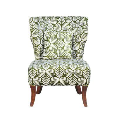   Nilkamal Leafy Fabric Lounge Chair 