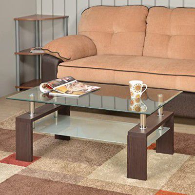 Nilkamal Luna Tempered Glass Center Table