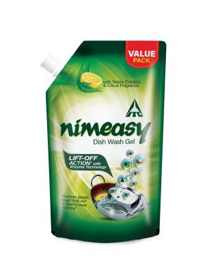 Nimeasy Dishwash Liquid Gel Refill Value Pack 900 ml