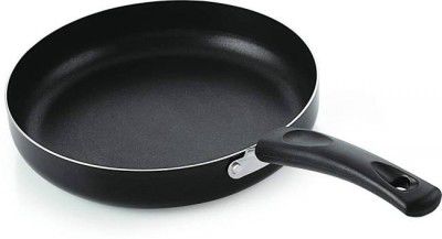 NIRLON Non-Stick Aluminium Non Induction Base Gas Friendly Fry Pan Fry Pan 20 cm diameter 1.1 L capacity  (Aluminium, Non-stick)