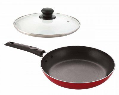 Nirlon Non Stick Coated Aluminium Tapper Pan 20 cm