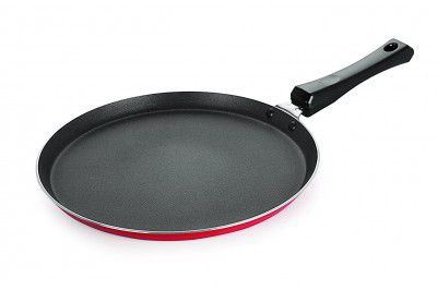 Nirlon Non-Stick Gas Compatible Durable Flat Dosa Tawa 25cm