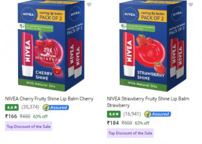 Nivea Beauty Product minimum 50% Off | Starts ₹166