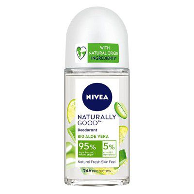 Nivea Bio Aloe Vera, Deodorant Roll on for Women, 50 ml