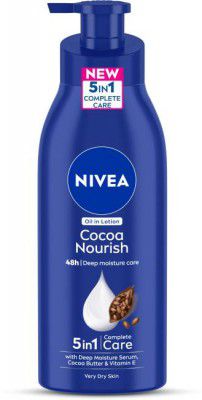 NIVEA Cocoa Nourish oil in Lotion  (400 ml)