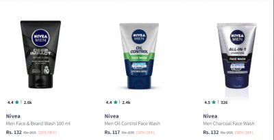 Nivea Mens Facewash Upto 50% OFF