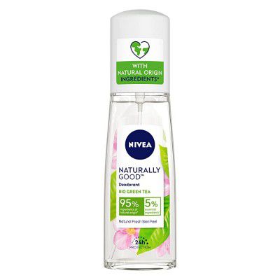 Nivea Naturally Good Deodorant, Bio Green Tea for Women, 75 ml