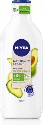 NIVEA Naturally Good Natural Avocado Body Lotion 200 ml  (200 ml)