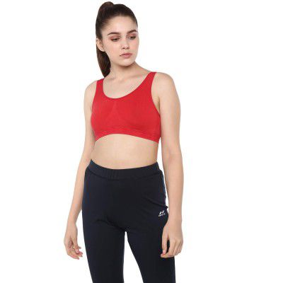 Nivia 8012 Polyester Air Bra Top, XS (Maroon)