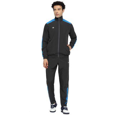 Nivia Carboxy -7 Tracksuit for Men (Grey/Royal,X