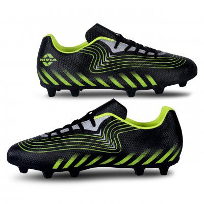 Nivia Kinatic Football Stud Shoe Foe Men/Sports and Soccer Shoe/Comfortable and Lightweight