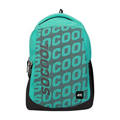 Nivia Socool Bag faced a Water-Proof Lightweight, Breathable air mesh, Highly durable, and premium fabric bag (Aqua-Grey)