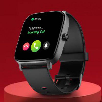 Noise Colorfit Icon 2 1.8' Display with Bluetooth Calling, AI Voice Assistant Smartwatch  (Black Strap, Regular)