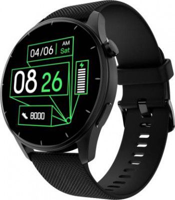 Noise Crew 1.38" Round Display with Bluetooth Calling, Metallic finish, IP68 Rating Smartwatch