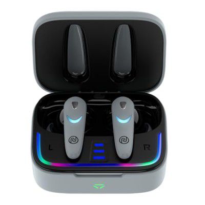 Noise Newly Launched Buds Combat X in-Ear Truly Wireless Gaming Earbuds with 40ms Low Latency, 60H of Playtime, Spatial Audio, RGB Lights,Instacharge(10 min=180 min),10mm Driver, BT v5.3(Shadow Grey)