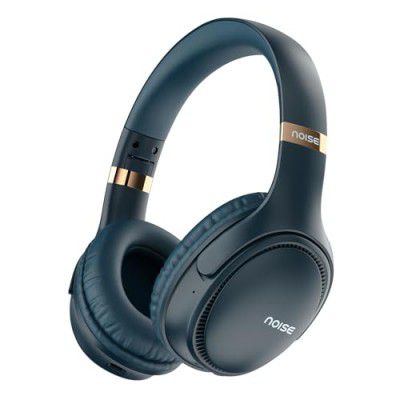 Noise Three Wireless On-Ear Headphones with 70H Playtime, BT v5.3 (Space Blue)