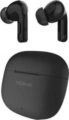 Nokia EARBUDS TWS 201 BLACK Bluetooth without Mic Headset (Black, True Wireless)