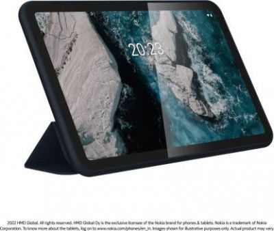 Nokia Flip Cover for Nokia Tab T20  (Black)