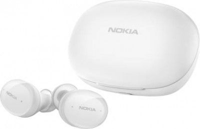 Nokia TWS-411 Bluetooth Headset (White, True Wireless)