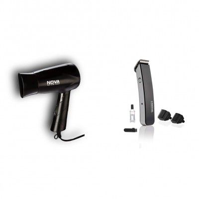 Nova Hair Dryer (NHP 8100) & Trimmer  